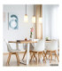 Rowena Bar Pendant Ceiling Light Brown 3x E27-6