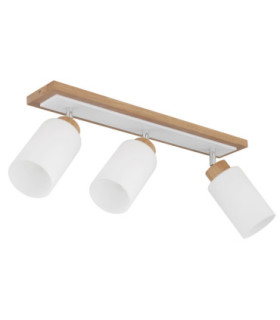 Rowena Ceiling Spotlight Bar Brown 3x E27-2