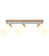 Rowena Ceiling Spotlight Bar Brown 3x E27-3