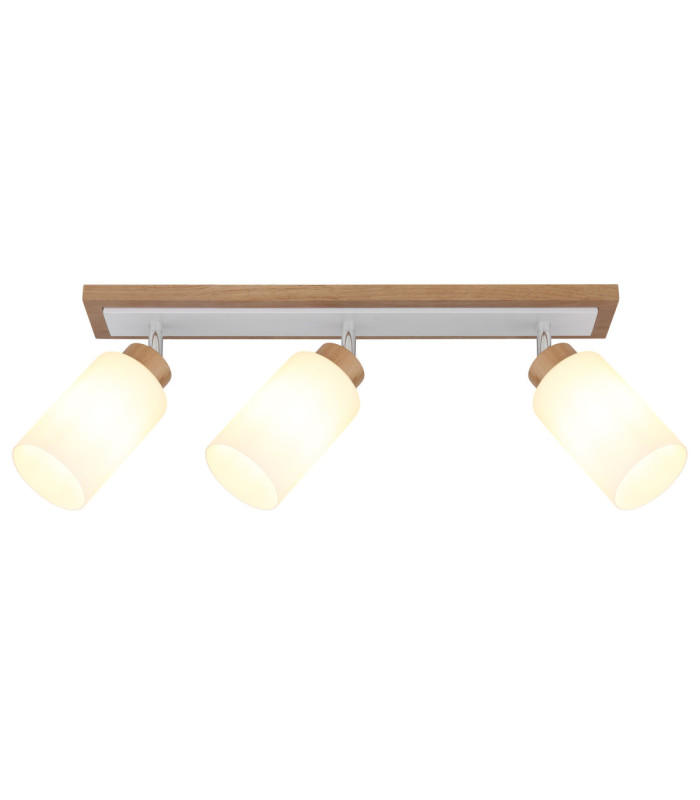 Rowena Ceiling Spotlight Bar Brown 3x E27-3