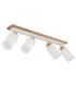 Rowena Ceiling Spotlight Bar Brown 4x E27-2