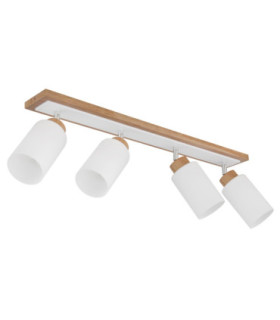 Rowena Ceiling Spotlight Bar Brown 4x E27-2