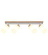 Rowena Ceiling Spotlight Bar Brown 4x E27-3