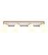 Rowena Ceiling Spotlight Bar Brown 4x E27-4
