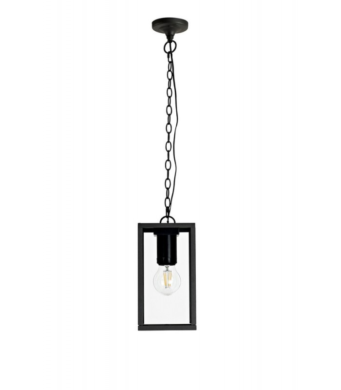 Ceiling Pendant, 1 x E27, IP54, Graphite Black - 4