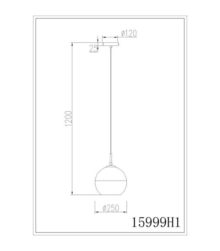 Ragusa 25cm Globe Pendant Ceiling Light Matt Sand Colour  1x E27-6