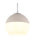 Ragusa 20cm Globe Pendant Ceiling Light Matt Sand Colour  1x E27-3