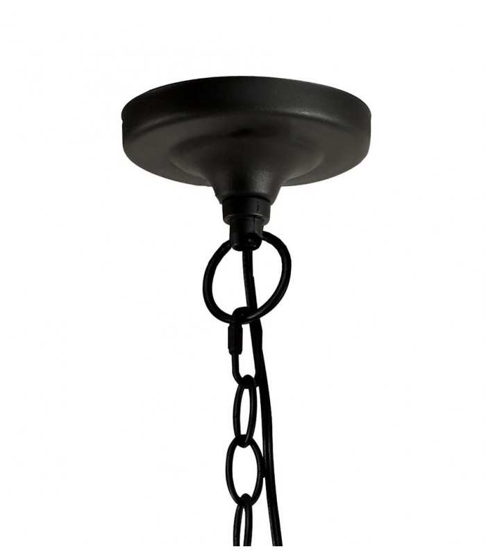 Ceiling Pendant, 1 x E27, IP54, Graphite Black - 5