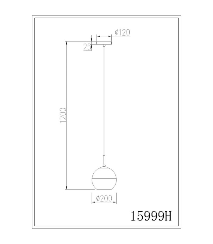 Ragusa 20cm Globe Pendant Ceiling Light Matt Sand Colour  1x E27-6