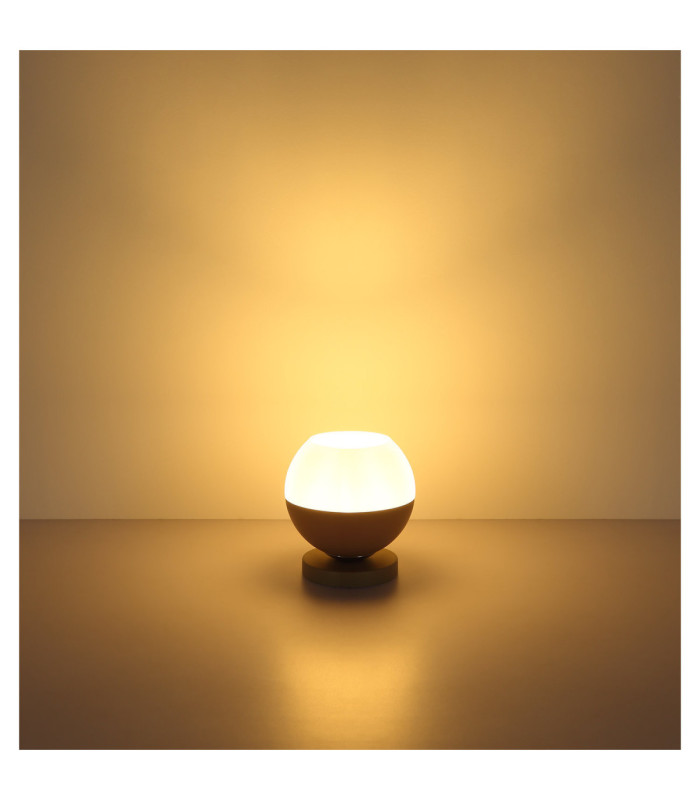 Ragusa Table Lamp Matt Sand Colour  1x E27-4