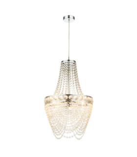 Stromboli Pendant Ceiling Light Chrome 3x E27-1