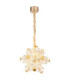 Floriella Integrated LED Pendant Ceiling Light Gold Colours 3000K-1