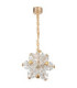Floriella Integrated LED Pendant Ceiling Light Gold Colours 3000K-2