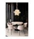 Floriella Integrated LED Pendant Ceiling Light Gold Colours 3000K-5