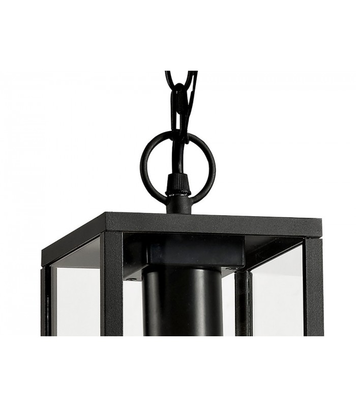 Ceiling Pendant, 1 x E27, IP54, Graphite Black - 7