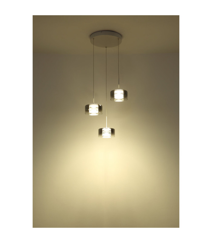Belinda Integrated LED Cluster Pendant Ceiling Light White 4000K-5