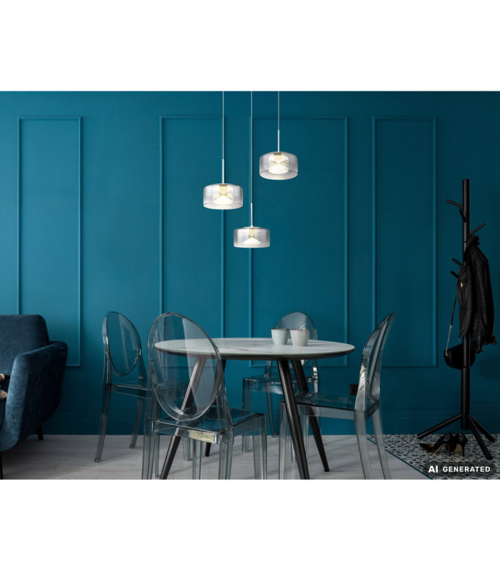 Belinda Integrated LED Cluster Pendant Ceiling Light White 4000K-6
