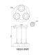 Belinda Integrated LED Cluster Pendant Ceiling Light White 4000K-7