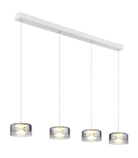 Belinda Integrated LED Bar Pendant Ceiling Light White 4000K-1