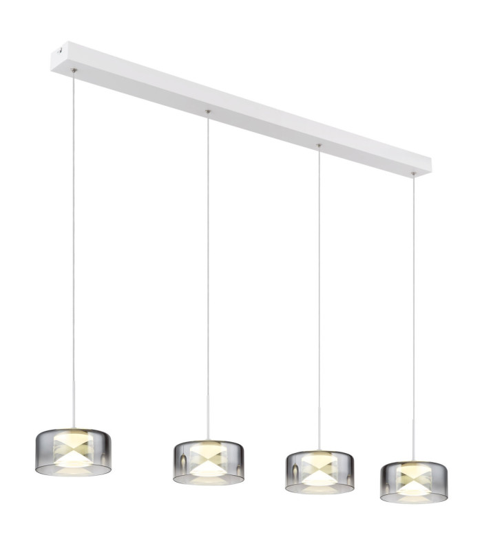 Belinda Integrated LED Bar Pendant Ceiling Light White 4000K-1