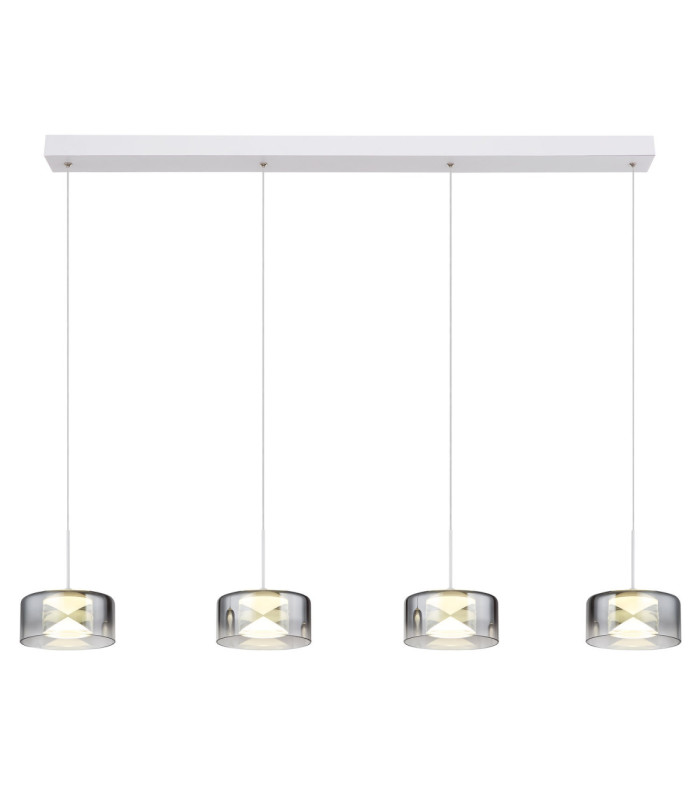 Belinda Integrated LED Bar Pendant Ceiling Light White 4000K-3