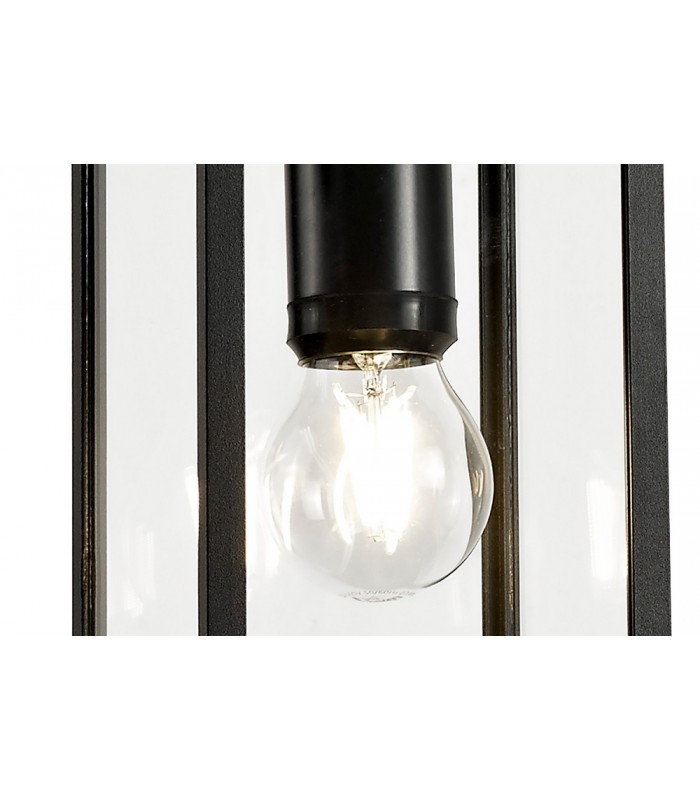 Ceiling Pendant, 1 x E27, IP54, Graphite Black - 8