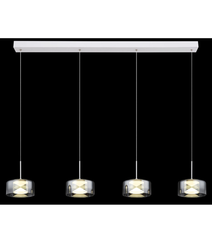 Belinda Integrated LED Bar Pendant Ceiling Light White 4000K-6