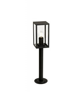 Short Post, 1 x E27, IP54, Graphite Black - 1