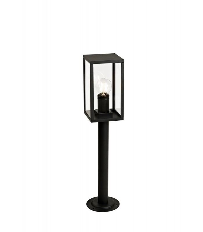 Short Post, 1 x E27, IP54, Graphite Black - 1