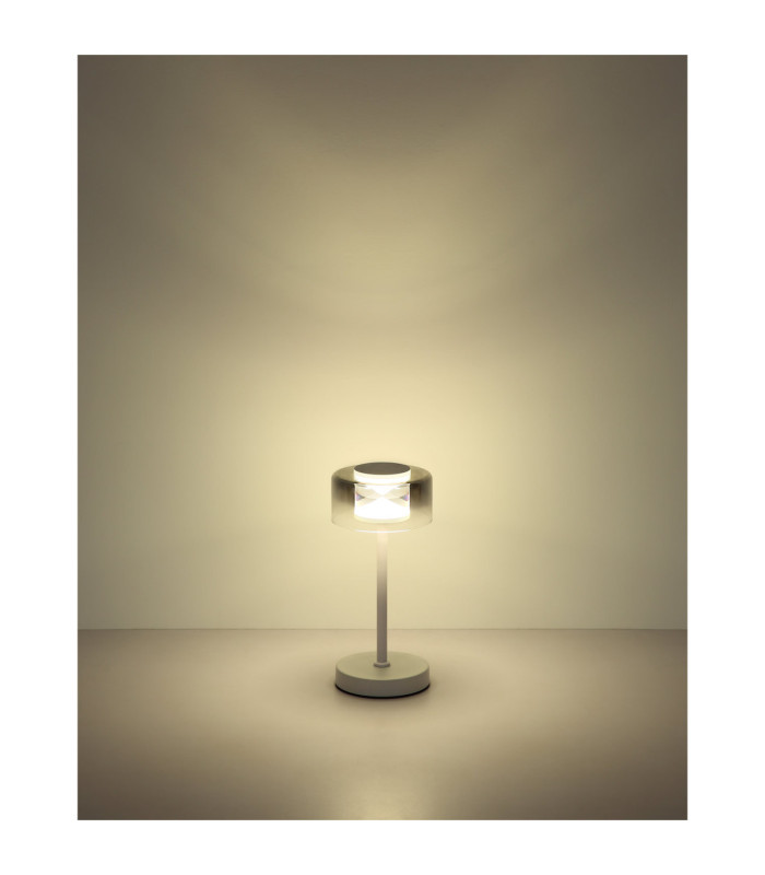 Belinda Integrated Led Table Lamp White 4000K-5
