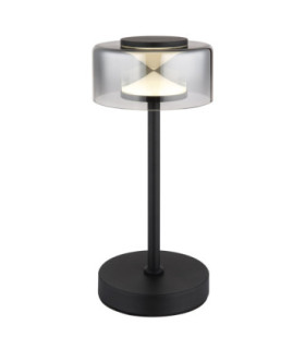 Belinda Integrated Led Table Lamp Matt Black 4000K-1