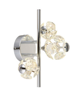 Virina Integrated LED Wall Lamp Chrome 3000K-1