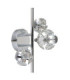 Virina Integrated LED Wall Lamp Chrome 3000K-2