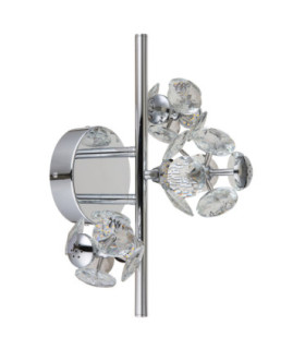 Virina Integrated LED Wall Lamp Chrome 3000K-2