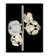 Virina Integrated LED Wall Lamp Chrome 3000K-4