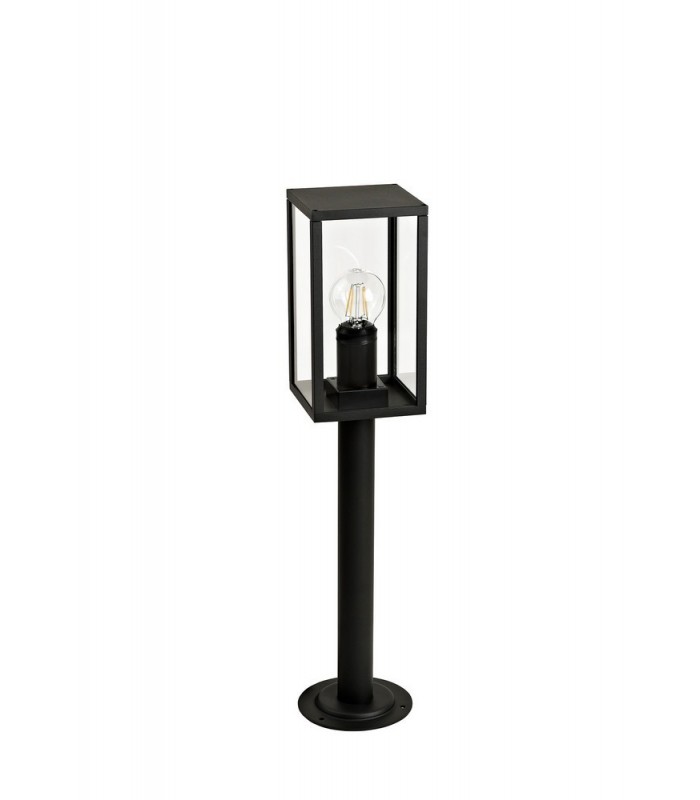 Short Post, 1 x E27, IP54, Graphite Black - 3