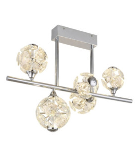 Virina Integrated LED Ceiling Light Chrome 3000K-1