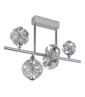 Virina Integrated LED Ceiling Light Chrome 3000K-2
