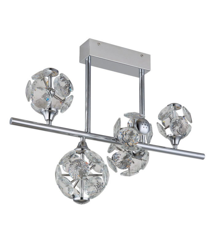Virina Integrated LED Ceiling Light Chrome 3000K-2