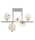 Virina Integrated LED Ceiling Light Chrome 3000K-3
