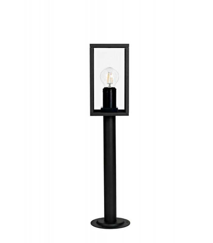 Short Post, 1 x E27, IP54, Graphite Black - 4