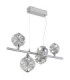 Virina Integrated LED Pendant Ceiling Light Chrome 3000K-2