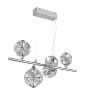 Virina Integrated LED Pendant Ceiling Light Chrome 3000K-2