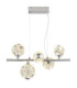 Virina Integrated LED Pendant Ceiling Light Chrome 3000K-3