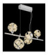 Virina Integrated LED Pendant Ceiling Light Chrome 3000K-4