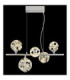 Virina Integrated LED Pendant Ceiling Light Chrome 3000K-5