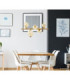 Virina Integrated LED Pendant Ceiling Light Gold Colours 3000K-6