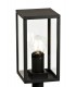 Short Post, 1 x E27, IP54, Graphite Black - 6