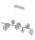 Virina Integrated LED Bar Pendant Ceiling Light Chrome 3000K-2