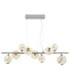Virina Integrated LED Bar Pendant Ceiling Light Chrome 3000K-3